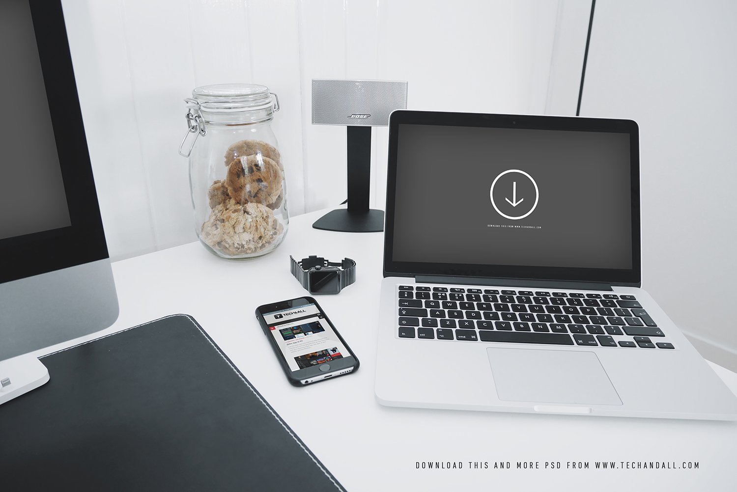 Apple Devices PSD Mockup