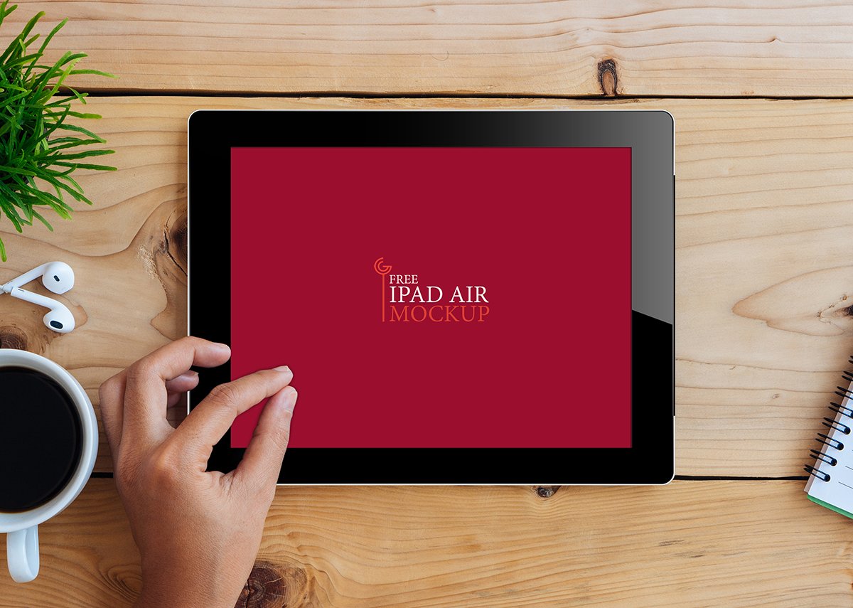 Apple iPad Air Mockup