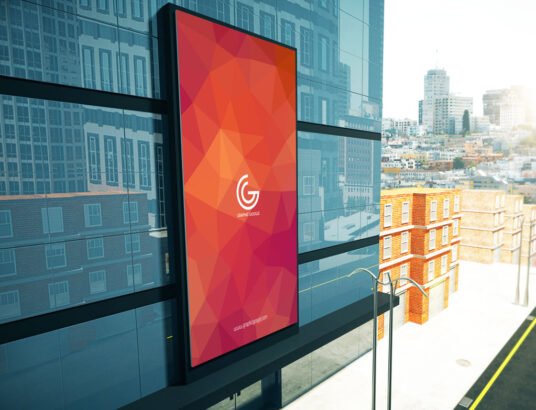 Building Billboard PSD Mockup