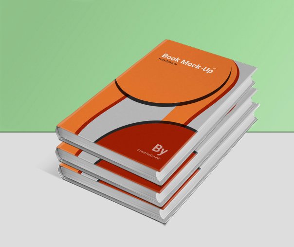 Free Awesome Book Cover Mockup