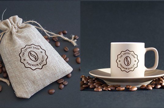 Download Free Coffee Branding PSD Mockup - PlanetMockup