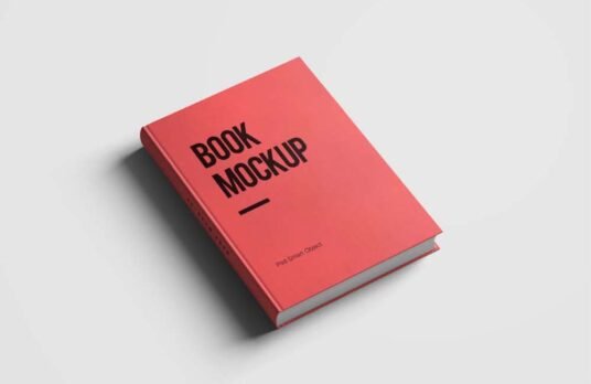 Hardcover Book PSD Mockup