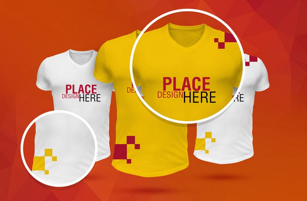 Download T-Shirt PSD Mockup For Branding - PlanetMockup