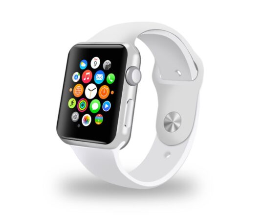 White Apple Watch Mockup