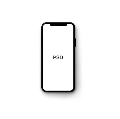 Clean iPhoneX Free PSD Mockup - PlanetMockup