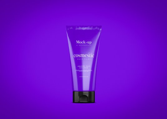 Download Cosmetic Tube Free PSD Mockup - PlanetMockup
