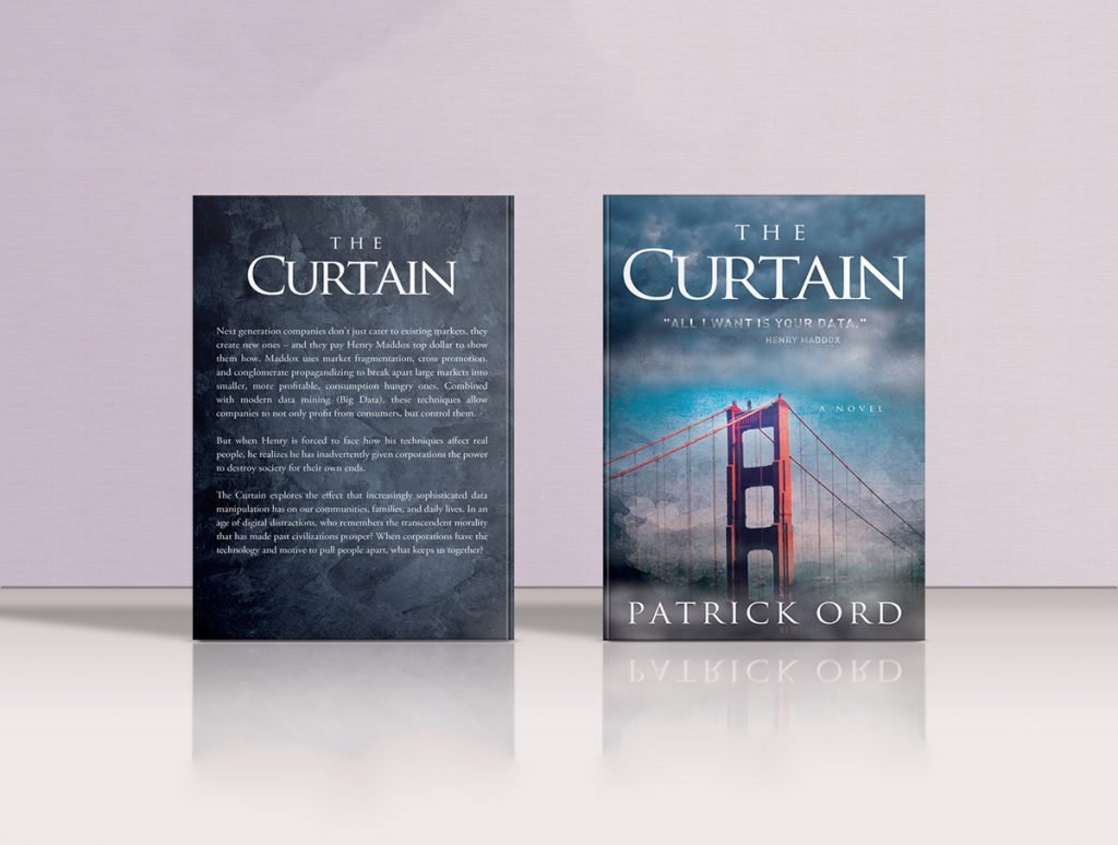 Front Back Book Cover Free PSD Mockup