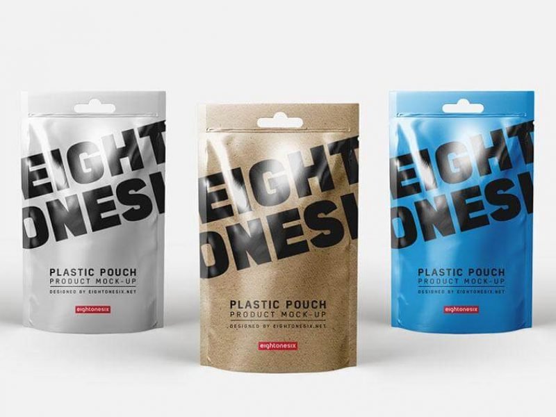 Download Realistic Plastic Pouch Free PSD Mockup - PlanetMockup