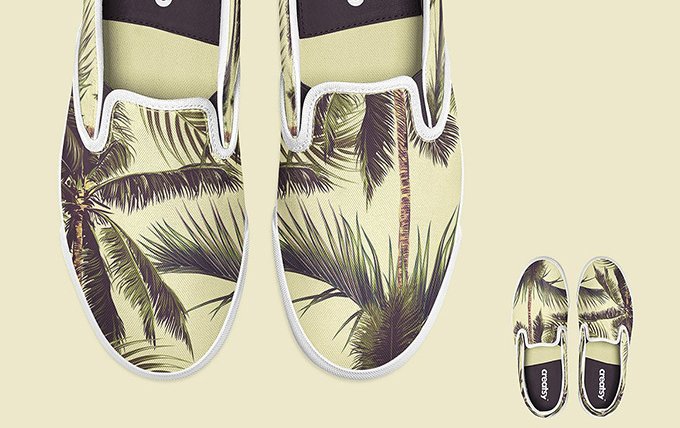 Download Set of Slip-on Shoes PSD Mockup - PlanetMockup