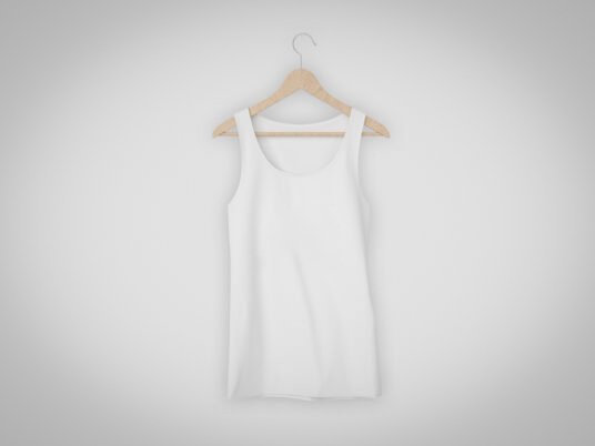 Tank Top Free PSD Mockup