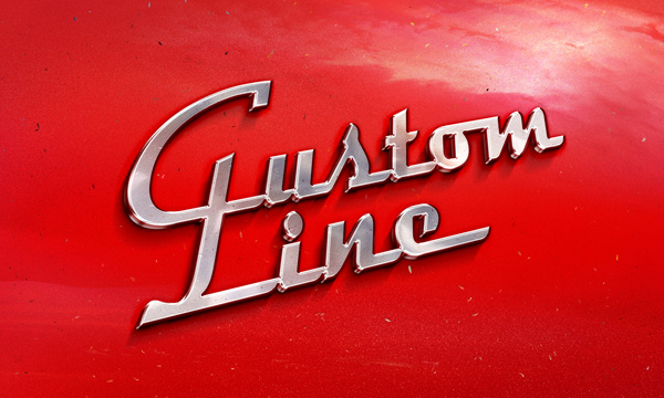 Vintage Metal Emblem Logo Free PSD Mockup