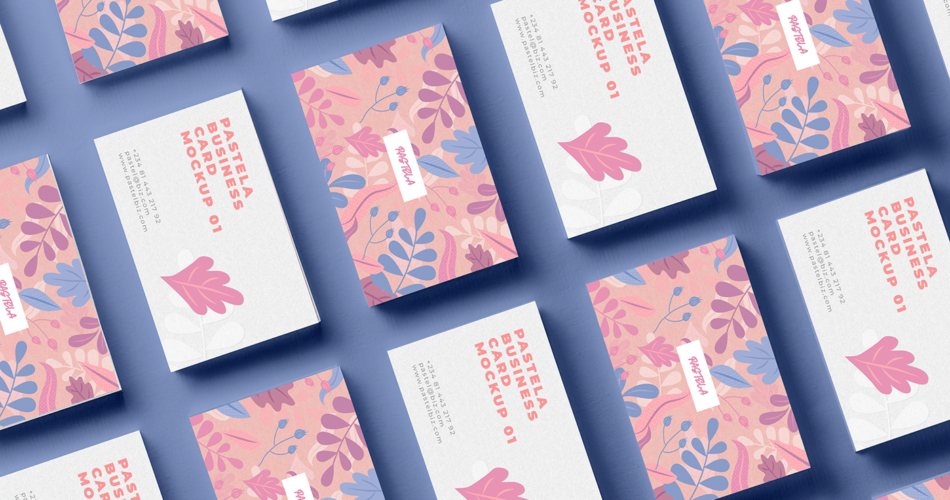 Beautiful Bundle of Business Card PSD Mockups