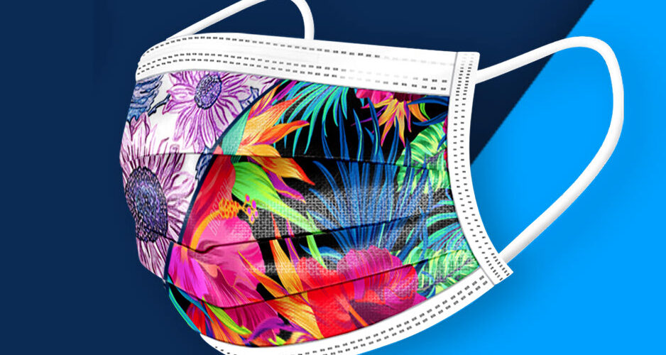 Medical Face Mask PSD Mockup