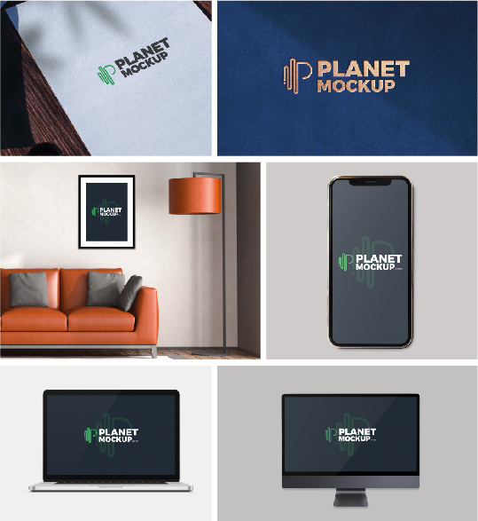 Free PSD Mockups Bundle Preview